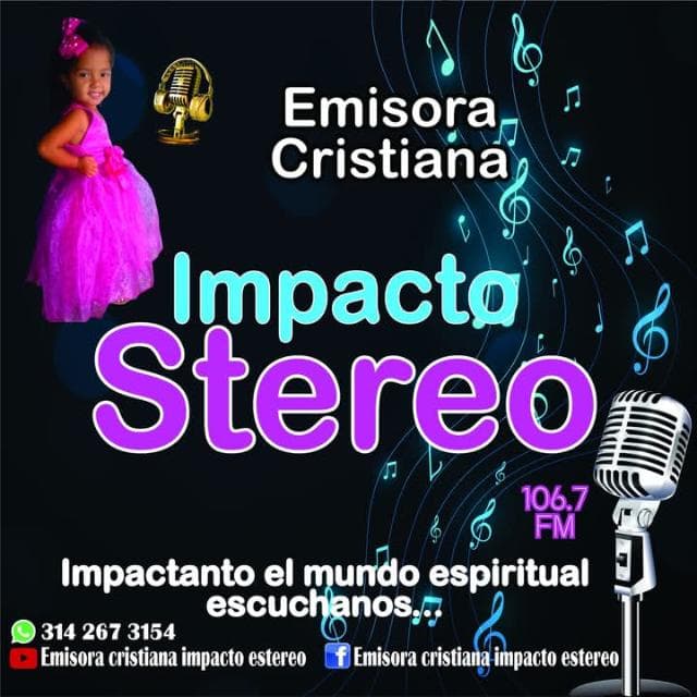 Emisora cristiana impacto Stereo 106.7 f.m